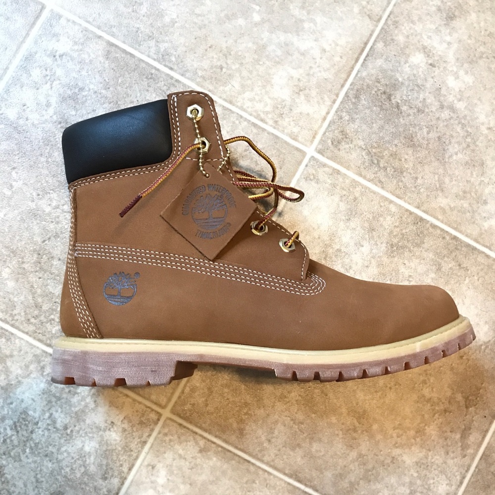 Timberland Premium 6in Rust Waterproof Boots 9 W